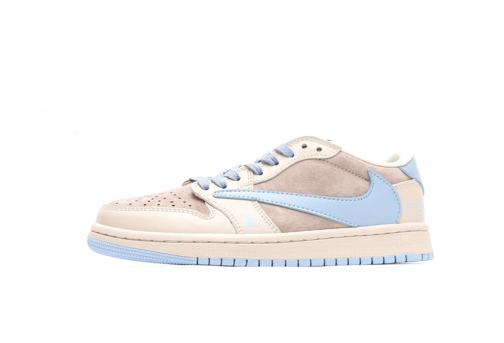 Custom Fragment  Air Jordan 1 Travis Scott x LV