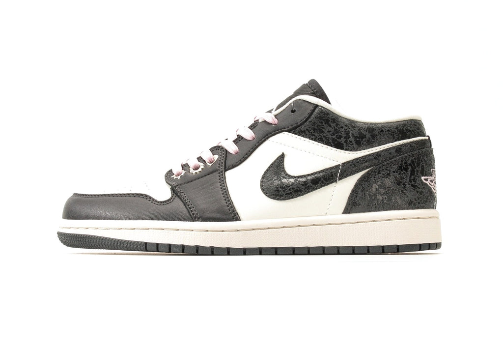 Air Jordan 1 Low SE "Black Iced Carmine Iron Grey"