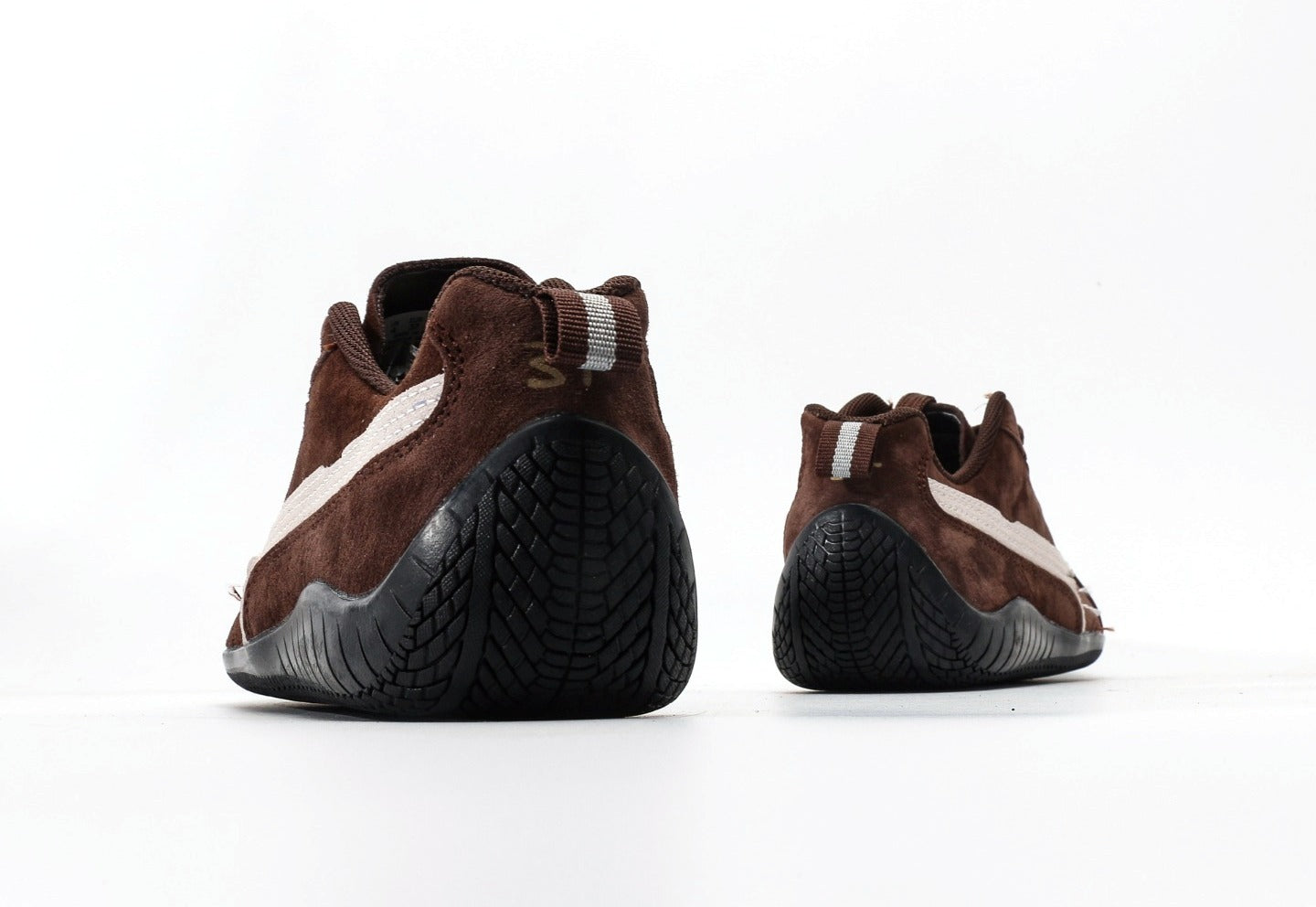 Balenciaga x Puma Speedcat Suede Distressed Brown