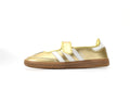 Samba Jane Gold Metallic White