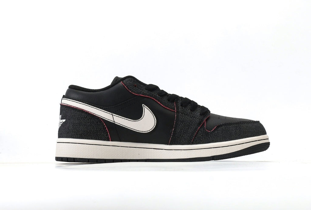 Air Jordan 1 Low Black Denim
