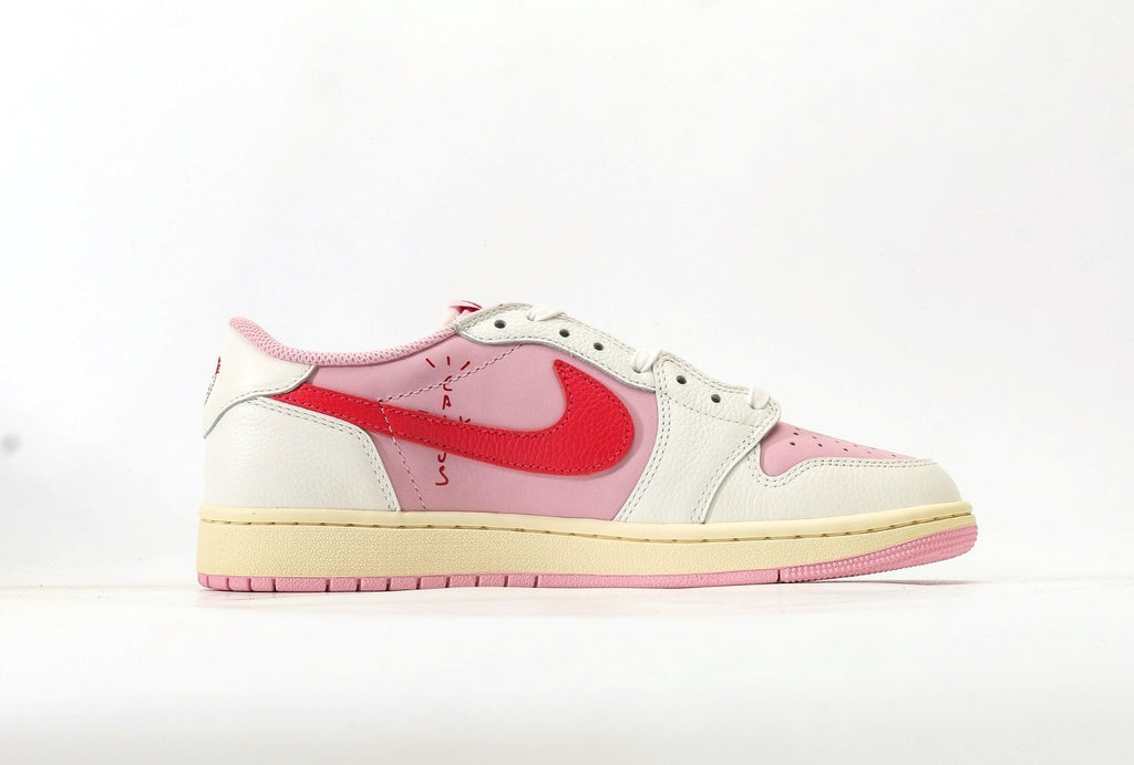 Travis Scott x Air Jordan 1 Low OG Shy Pink [PK GOD]