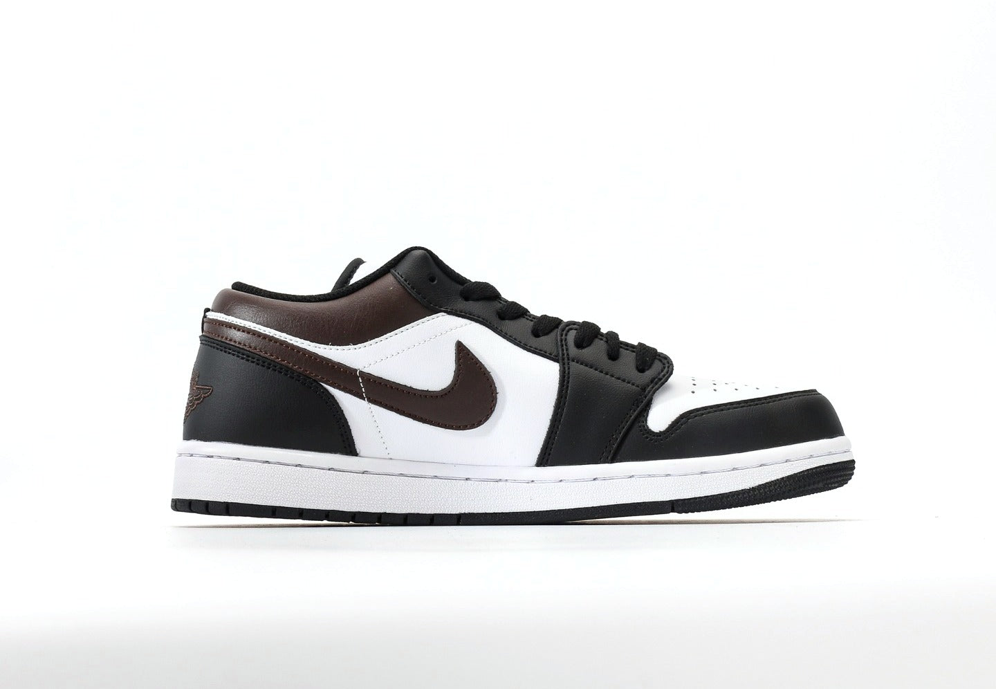 Air Jordan 1 Low White Black Brown