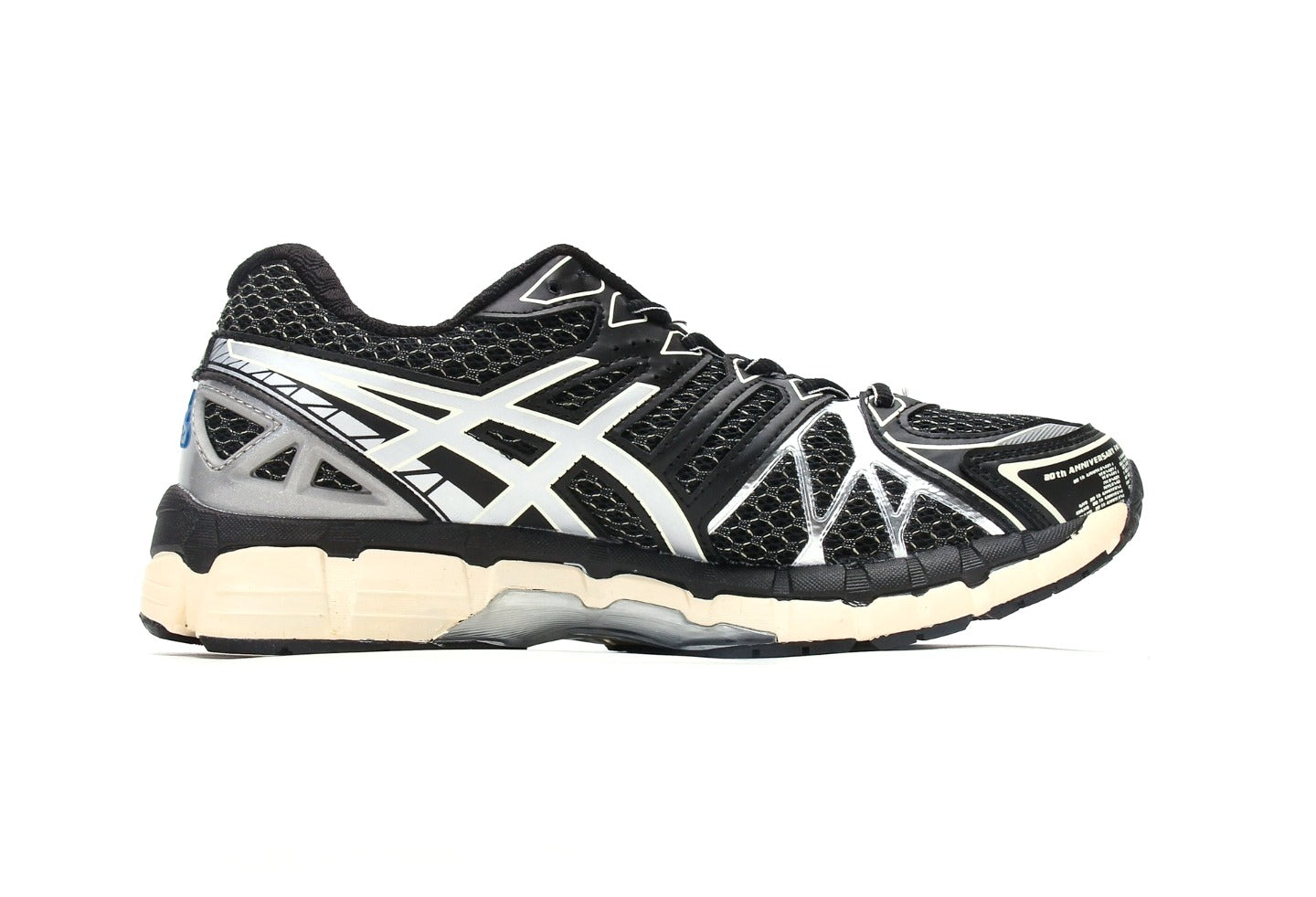 ASICS Gel-Kayano 20 "BLACK PURE SILVER"