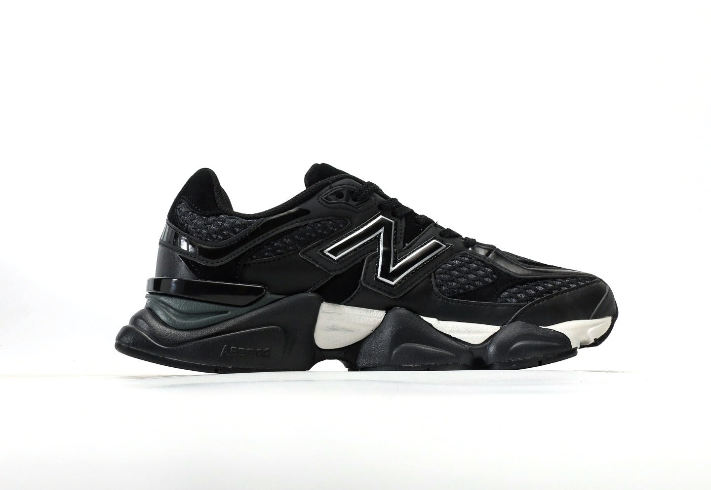 New Balance 9060 Shoe Palace Black Silver