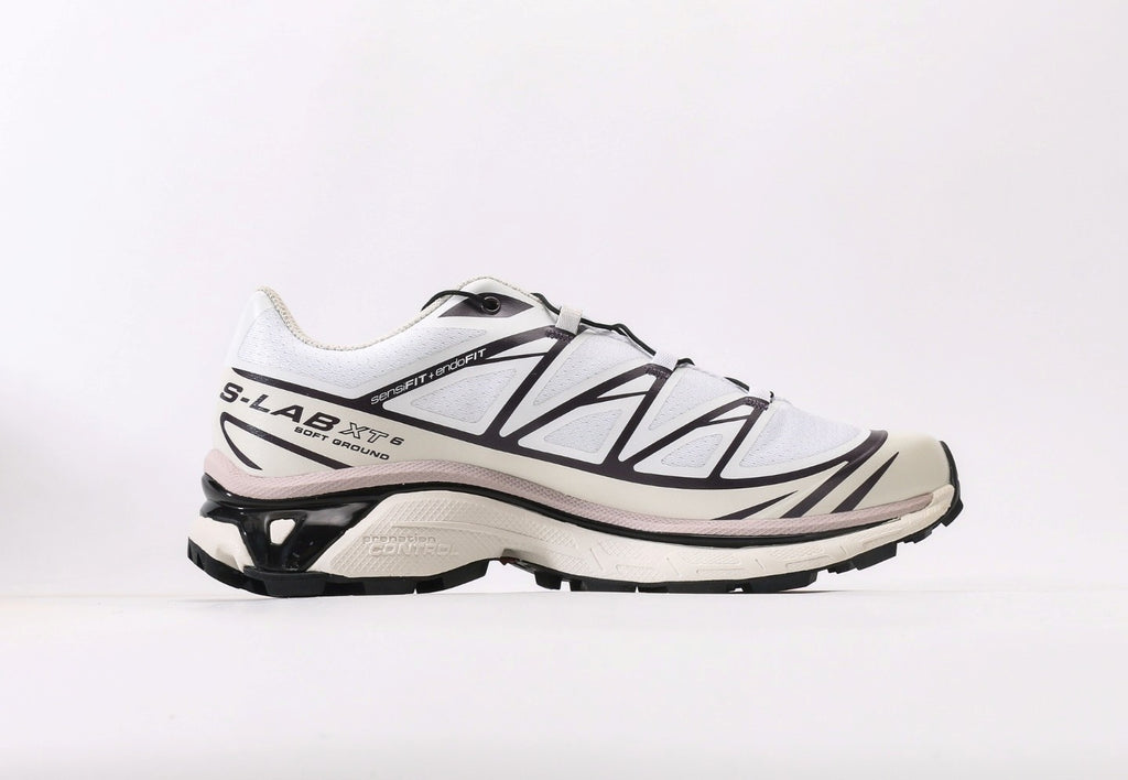 Salomon XT6 White Vanilla Ice Plum