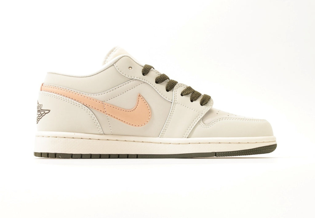 Air Jordan 1 Low "Sail/Crimson"