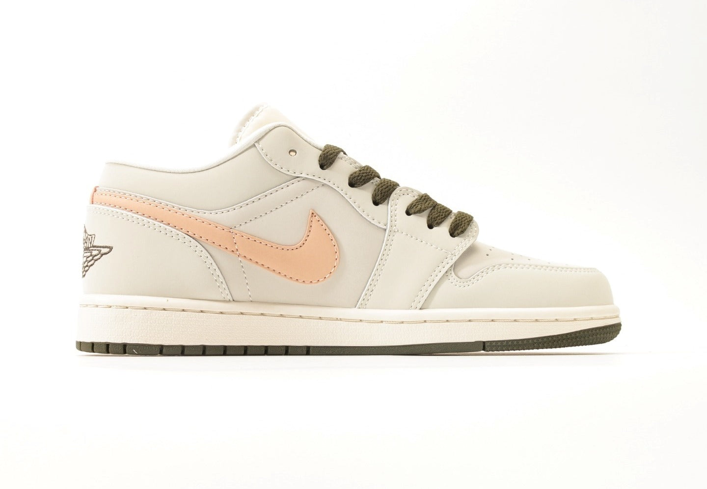 Air Jordan 1 Low "Sail/Crimson"