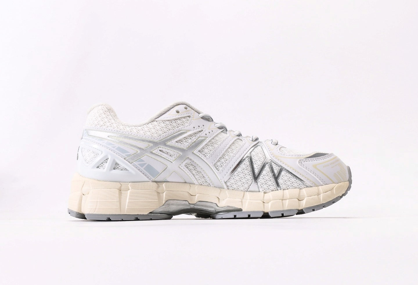 Asics Gel-Kayano 20 White Pure Silver