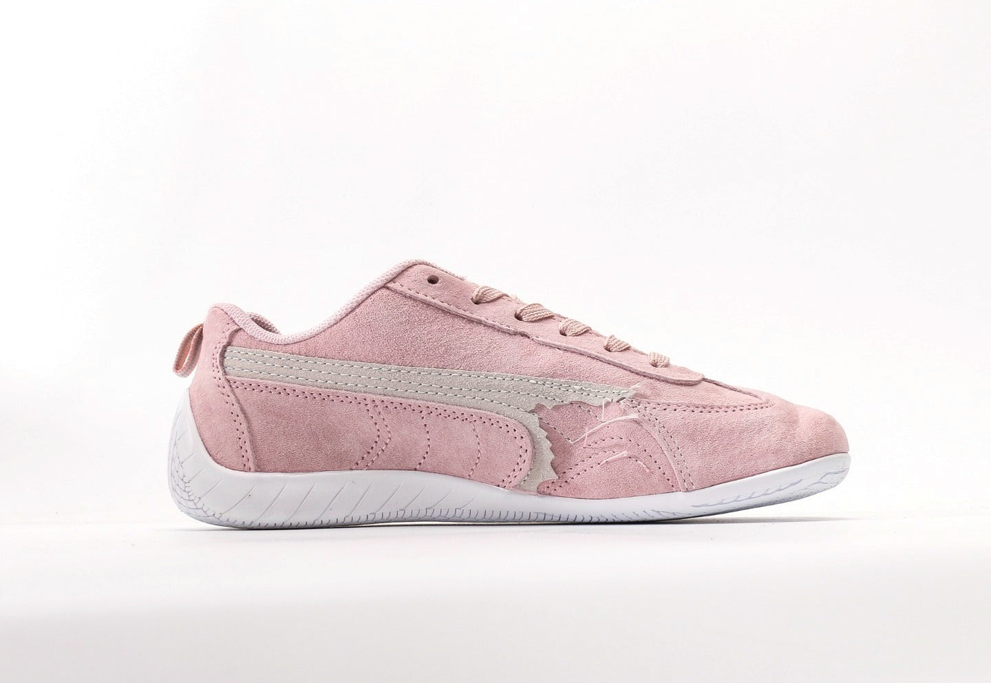 Balenciaga x Puma Speedcat Suede Distressed Pink White