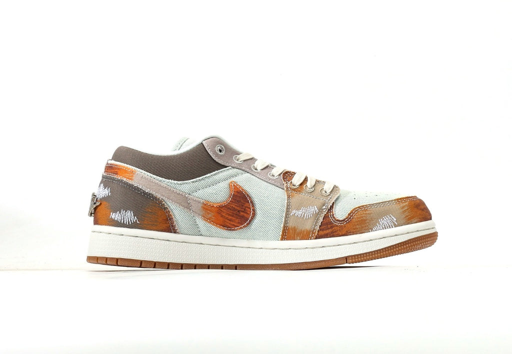 Air Jordan 1 Low SE Multi Color Distressed