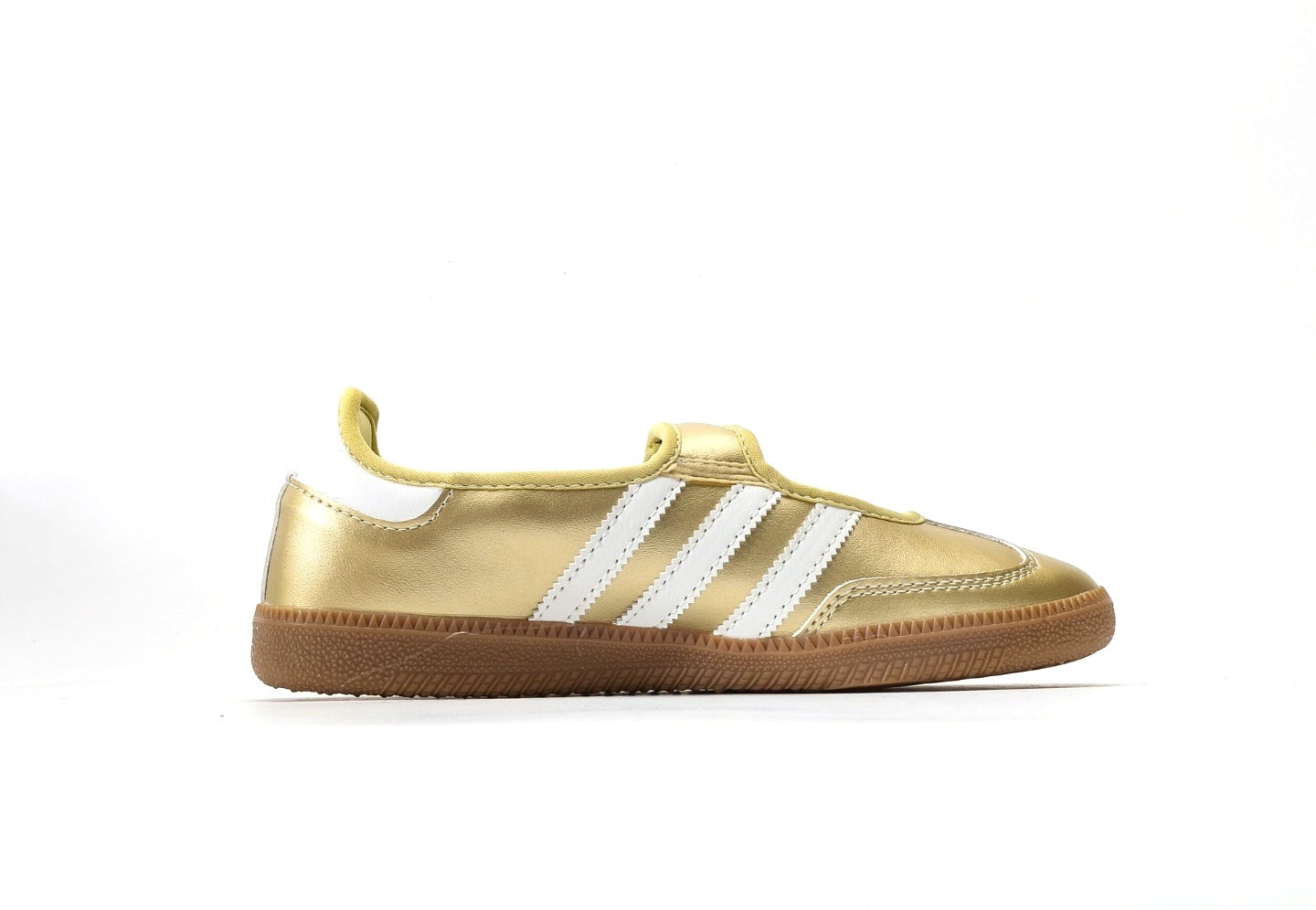 Samba Jane Gold Metallic White