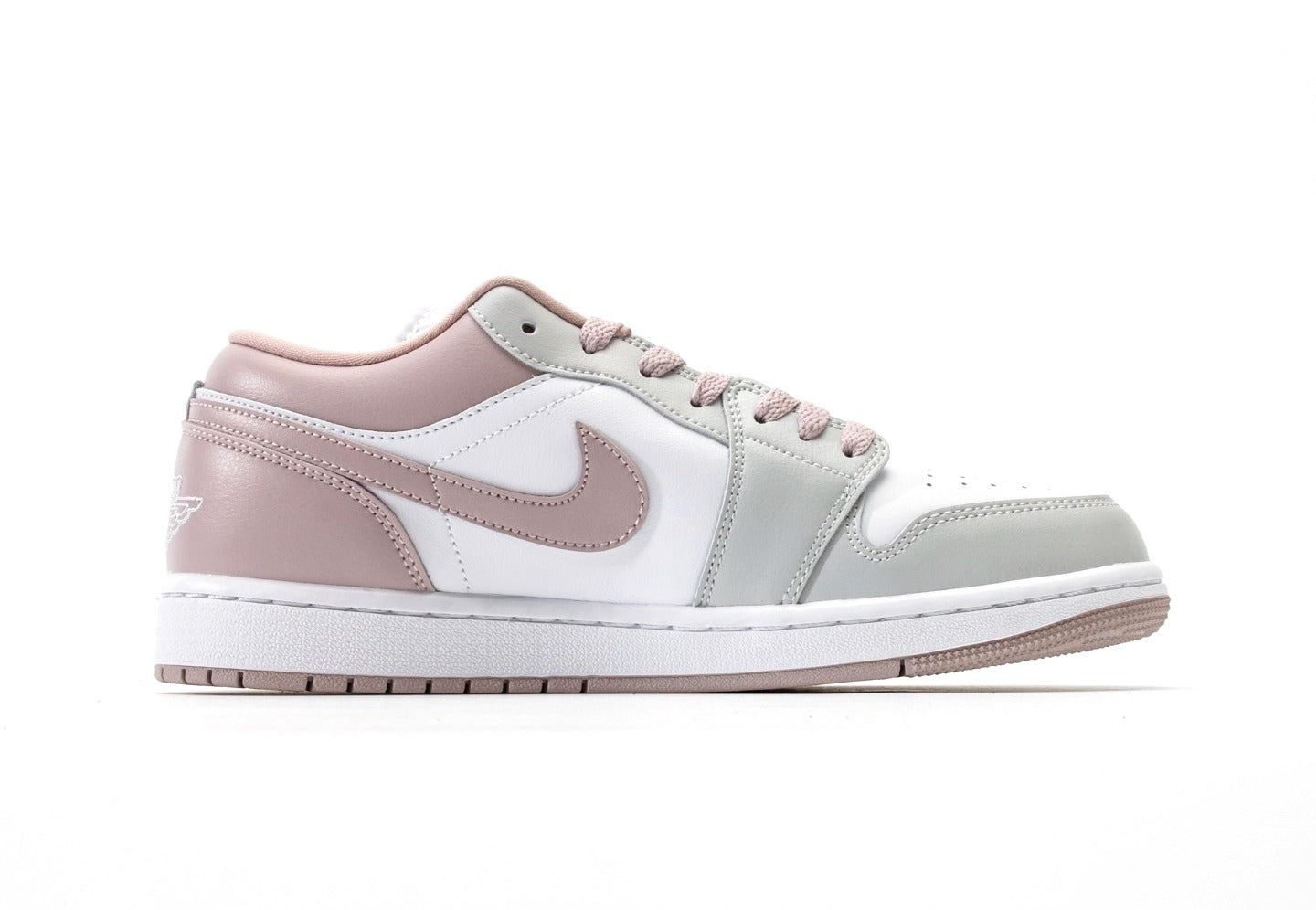Air Jordan 1 Low Grey Particle Rose