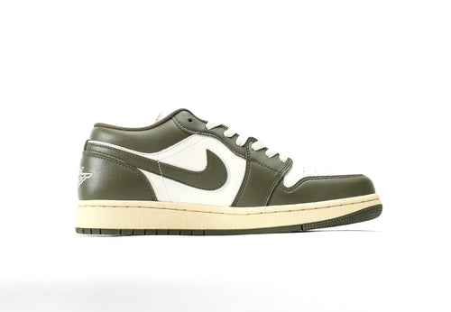 Air Jordan 1 Low Sail Medium Olive
