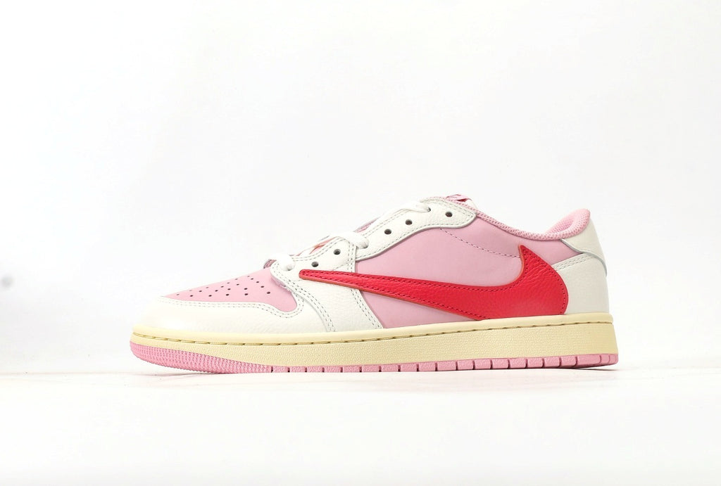 Travis Scott x Air Jordan 1 Low OG Shy Pink [PK GOD]