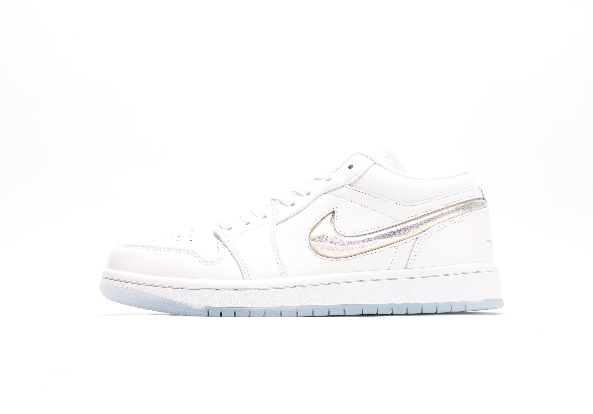 Air Jordan 1 Low GS Glitter Swoosh