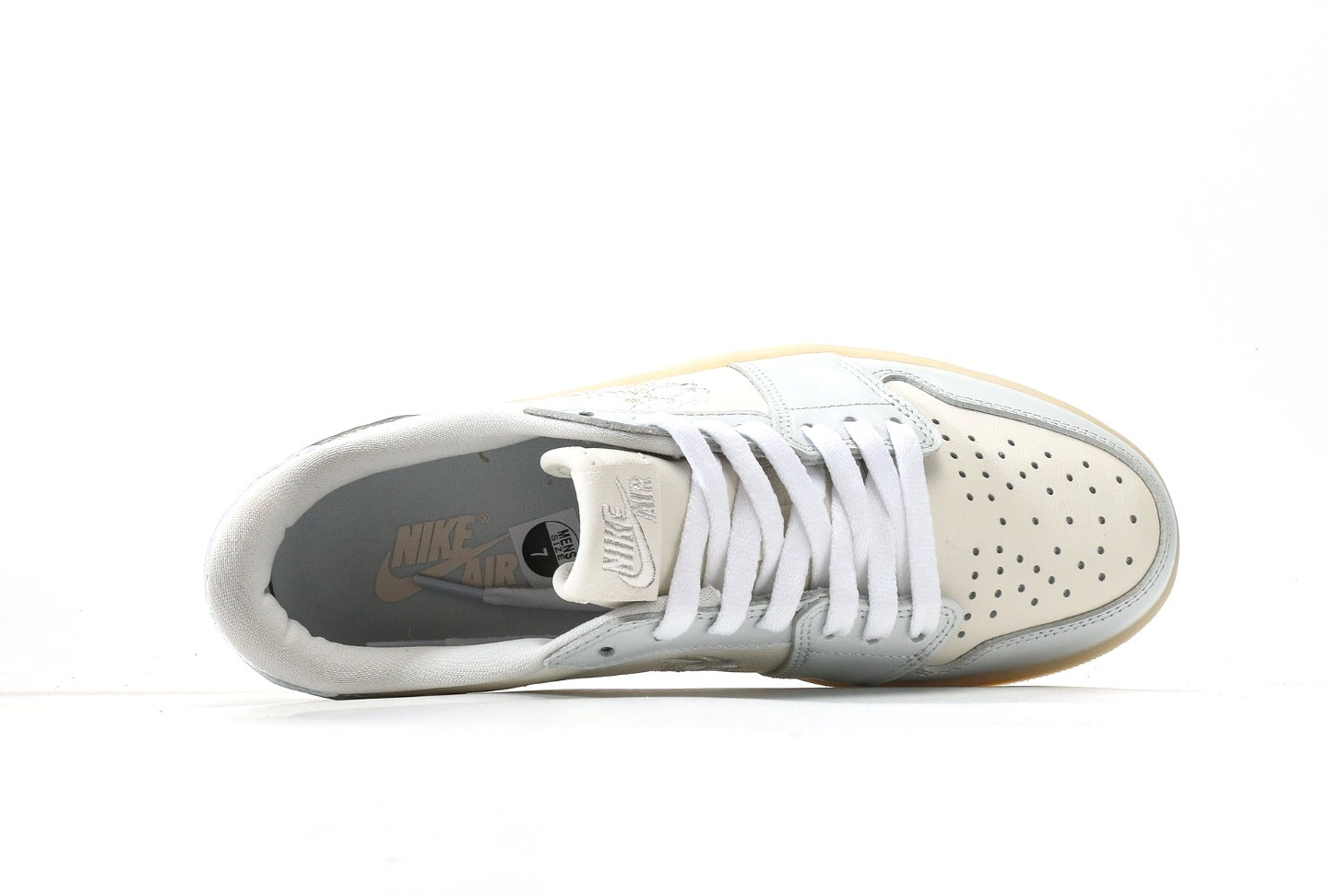 Air Jordan 1 Retro Low OG "Sail / Floral Swoosh"