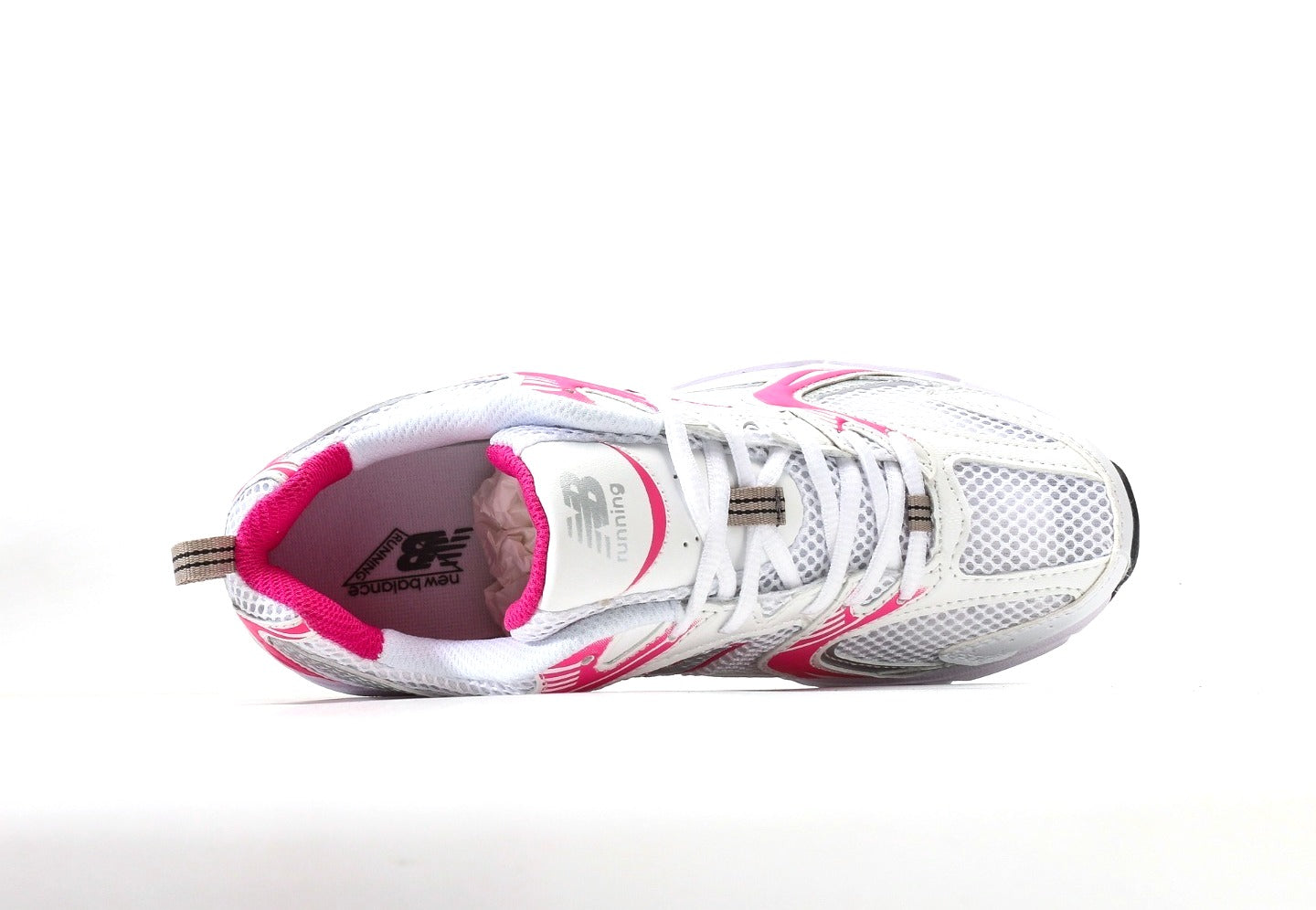 New Balance 530 White Raspberry