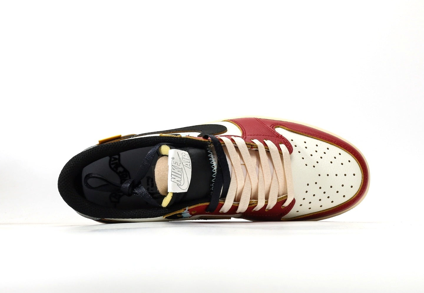Custom Jordan x Union Air Jordan 1 Low OG  "Chicago Shadow"