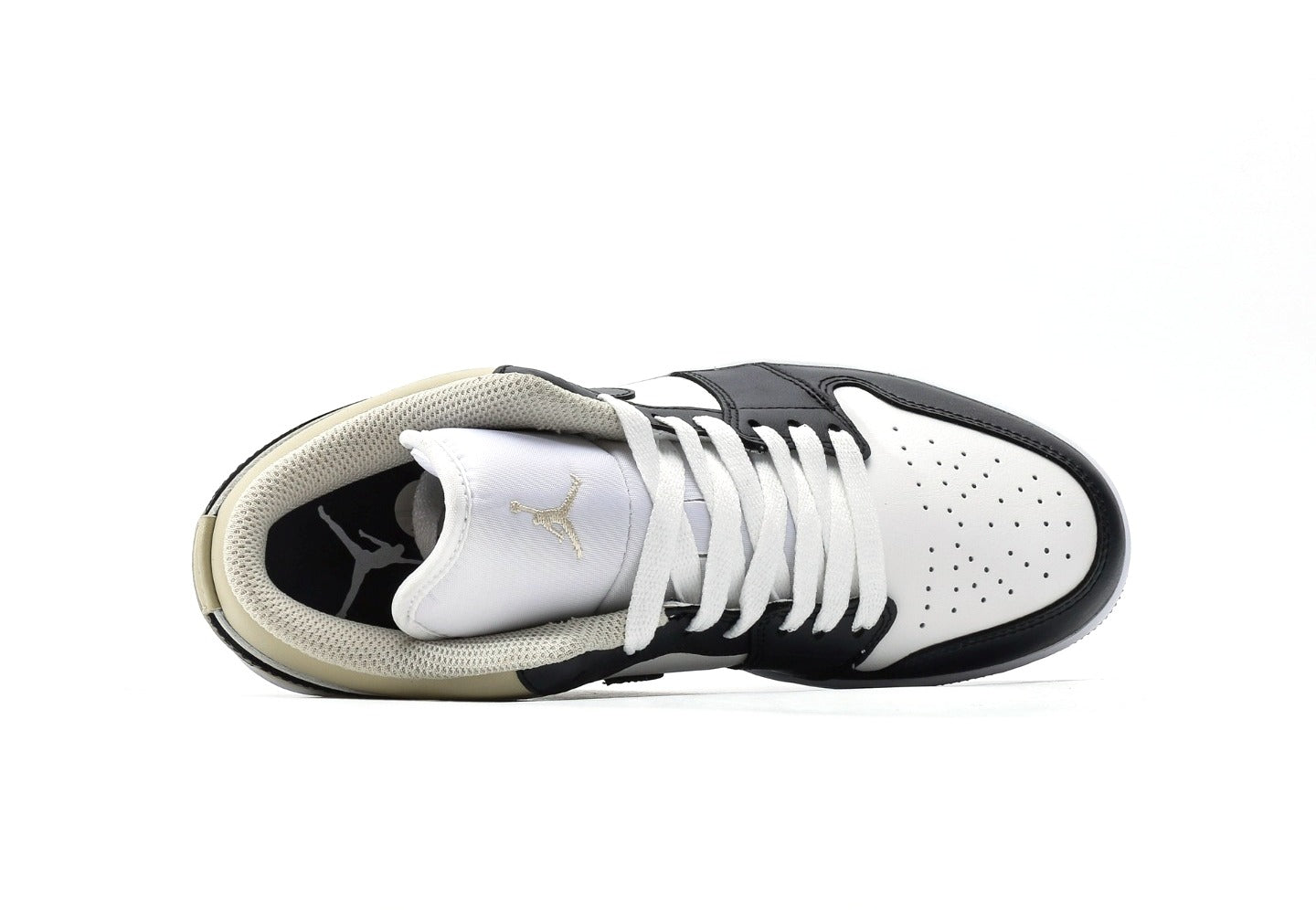 Air Jordan 1 Low "Black Toe" Tan
