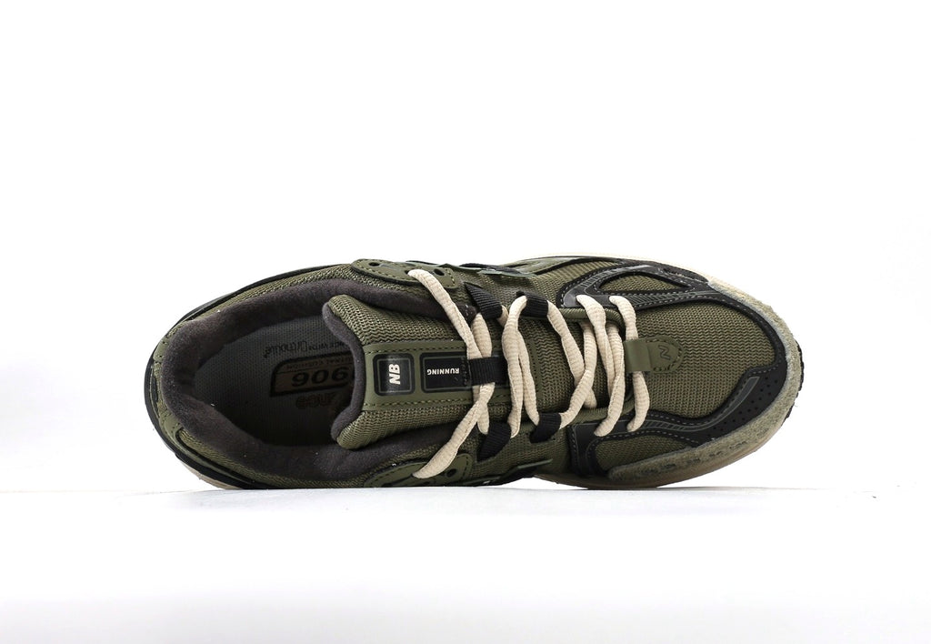 New Balance 1906R "Dark Olivine/Black Cement/Timberwolf"