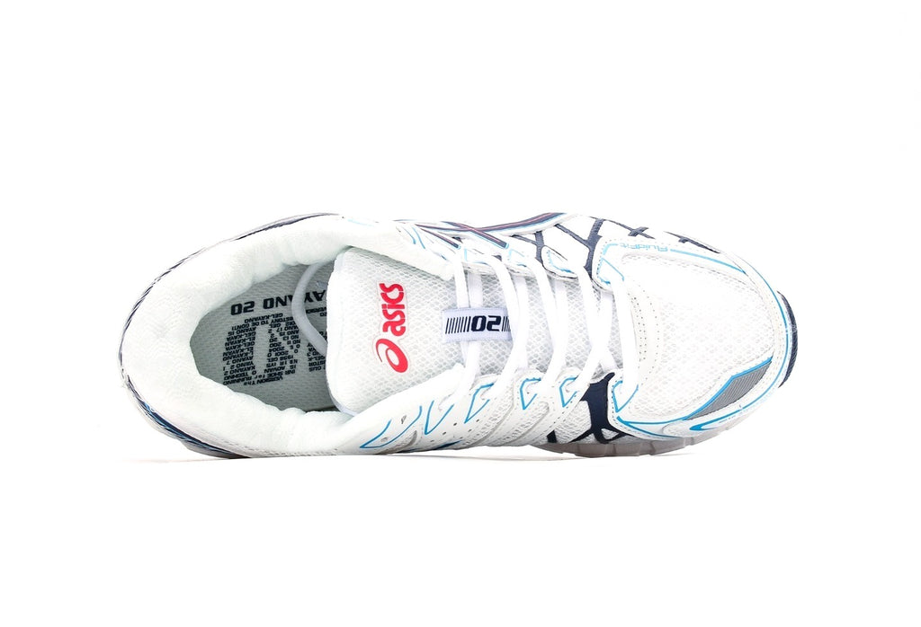 ASICS Gel-Kayano 20 Cream Blue Red