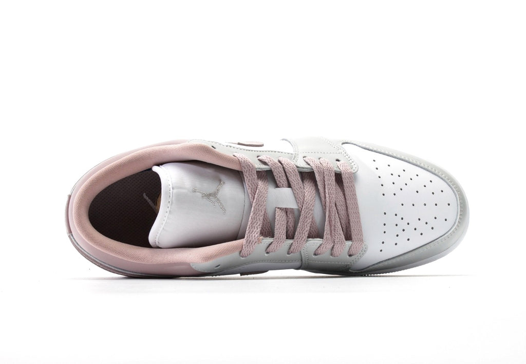 Air Jordan 1 Low Grey Particle Rose