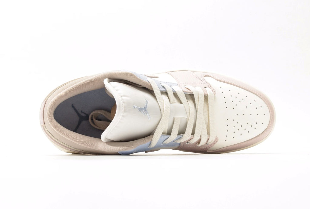 Air Jordan 1 Low "Sail Silt Red Hydrogen Blue"