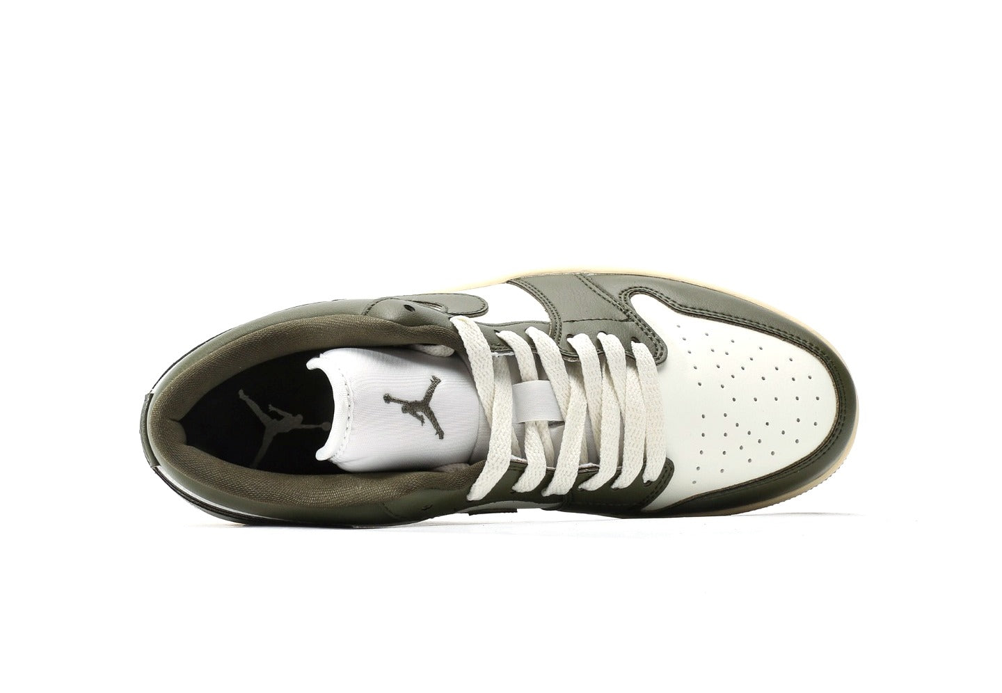 Air Jordan 1 Low Sail Medium Olive