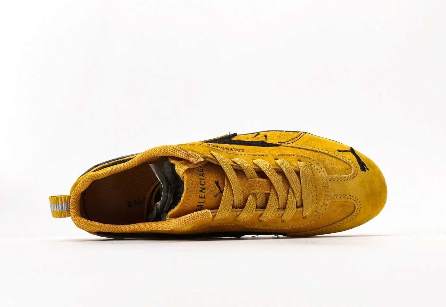 Balenciaga x Puma Speedcat Suede Distressed Yellow