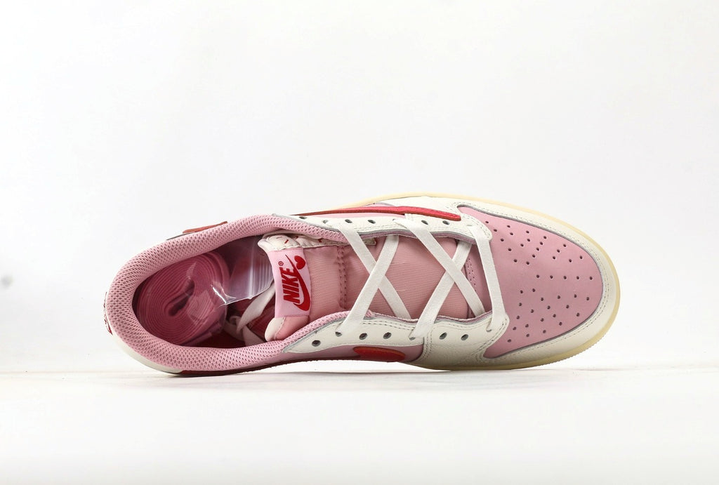 Travis Scott x Air Jordan 1 Low OG Shy Pink [PK GOD]