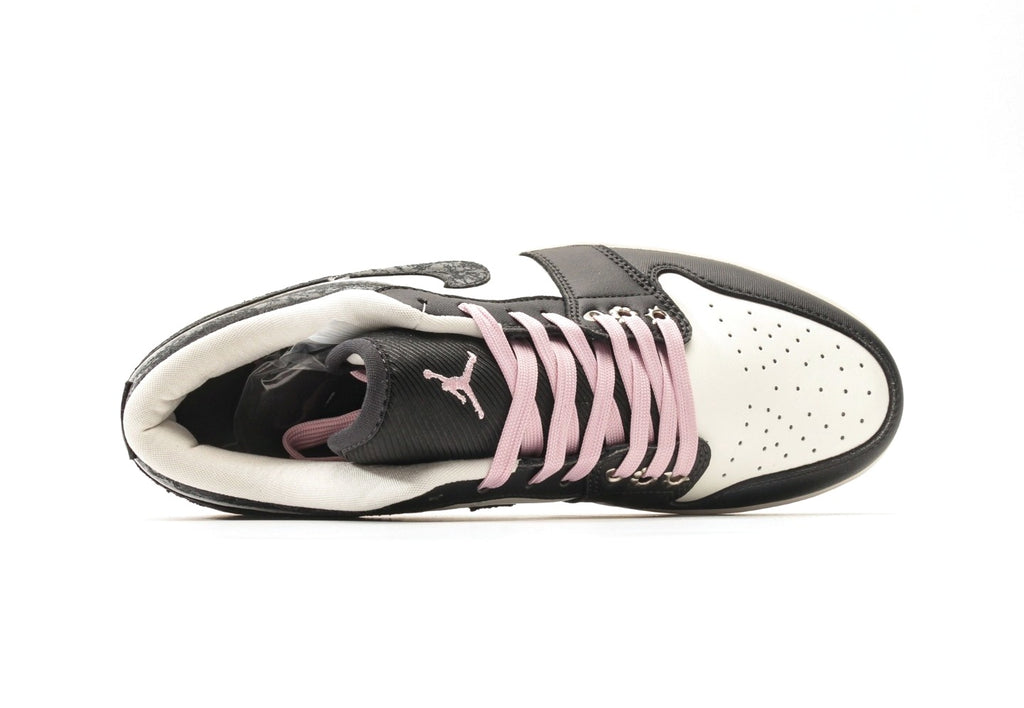 Air Jordan 1 Low SE "Black Iced Carmine Iron Grey"