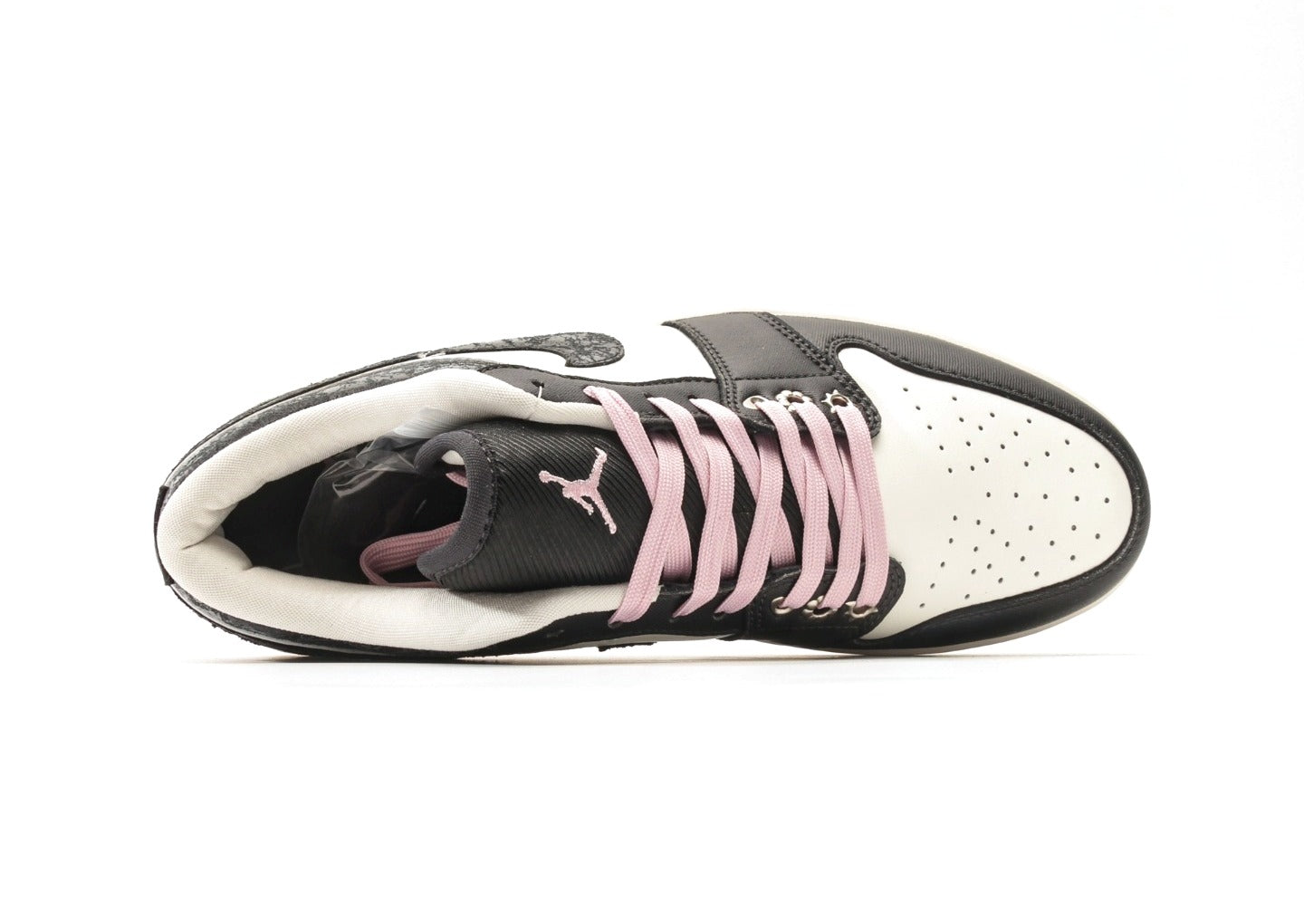 Air Jordan 1 Low SE "Black Iced Carmine Iron Grey"
