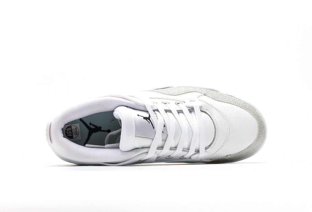 Air Jordan 4 RM White Metallic Silver