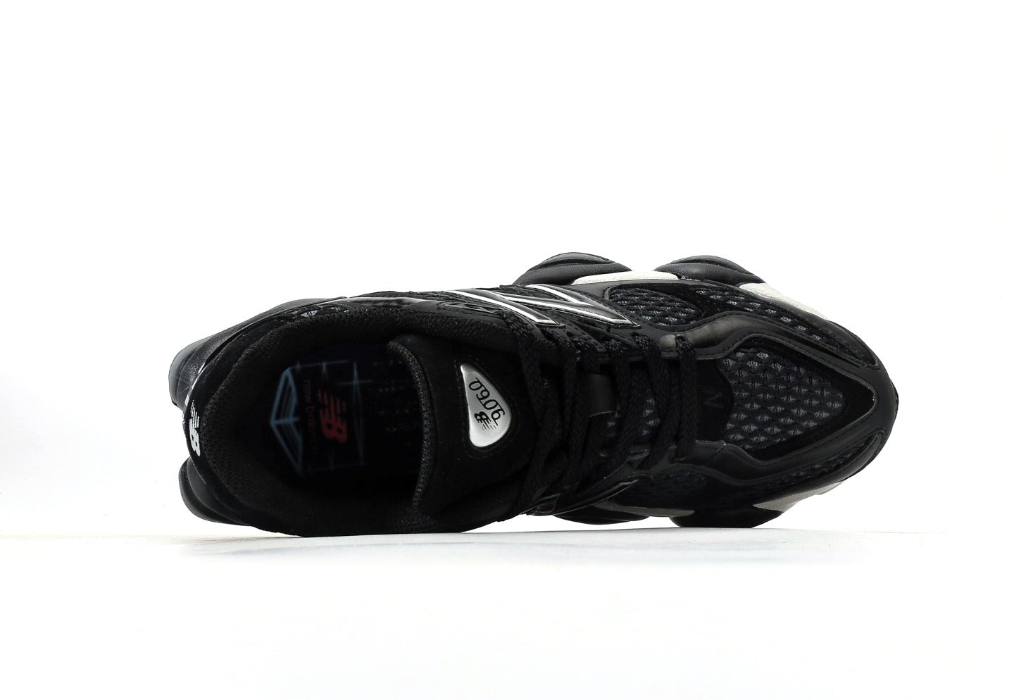 New Balance 9060 Shoe Palace Black Silver