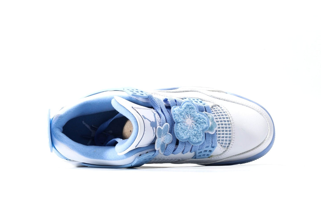 Air Jordan 4 "Aluminum" "White/Blue Tint"
