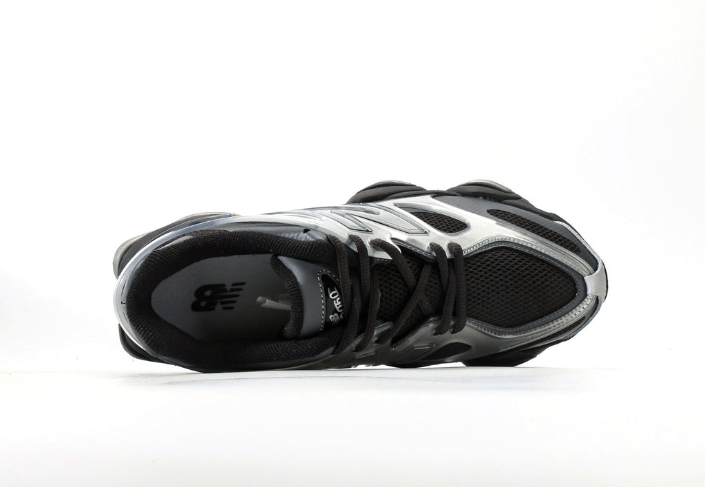 New Balance 9060 X Silver Metallic Black Cement