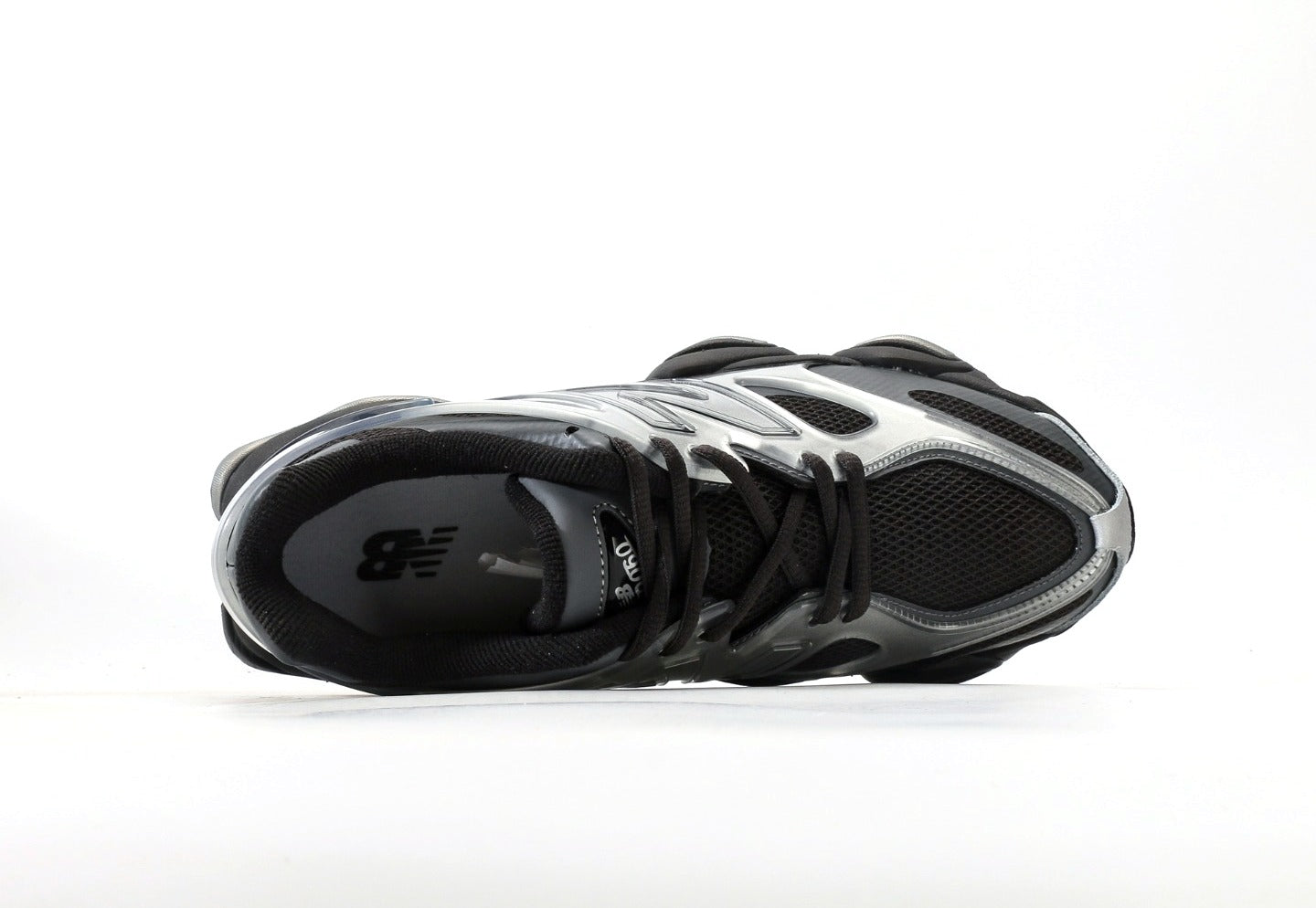 New Balance 9060 X Silver Metallic Black Cement
