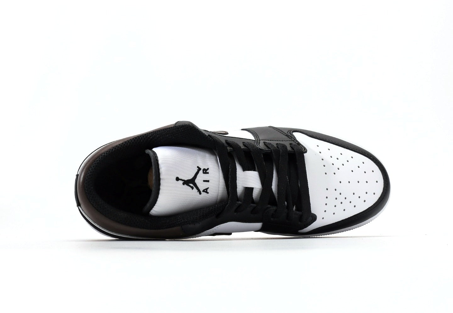 Air Jordan 1 Low White Black Brown
