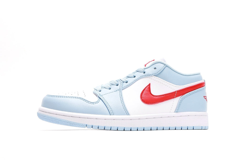 Air Jordan 1 Low 'Blue Whisper Dune Red'