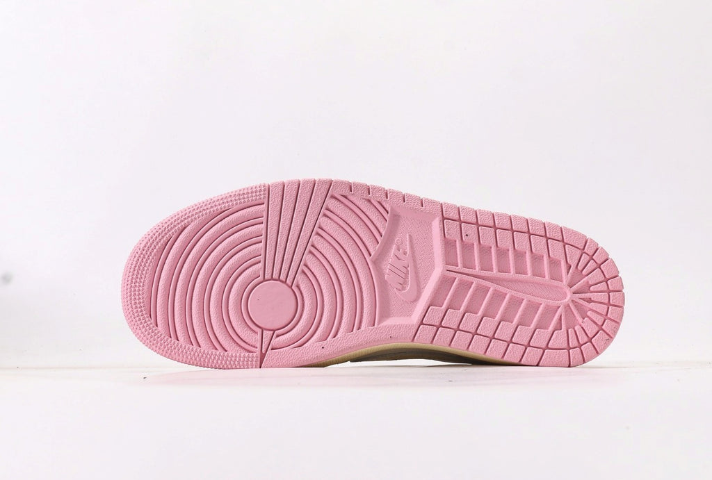 Travis Scott x Jordan 1 Retro Low OG "Muslin Pink" [PK GOD]