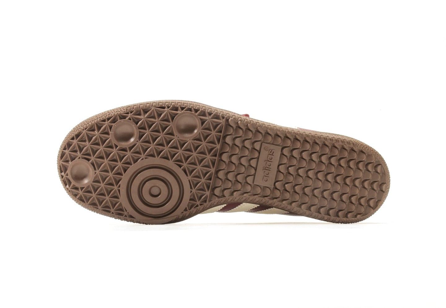 Samba Jane Maroon Cream White Gold