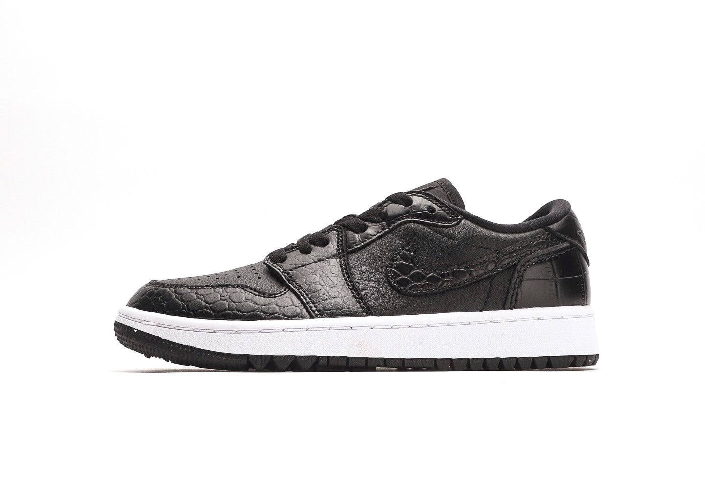 Air Jordan 1 Low Golf "Black Croc" [PK GOD]