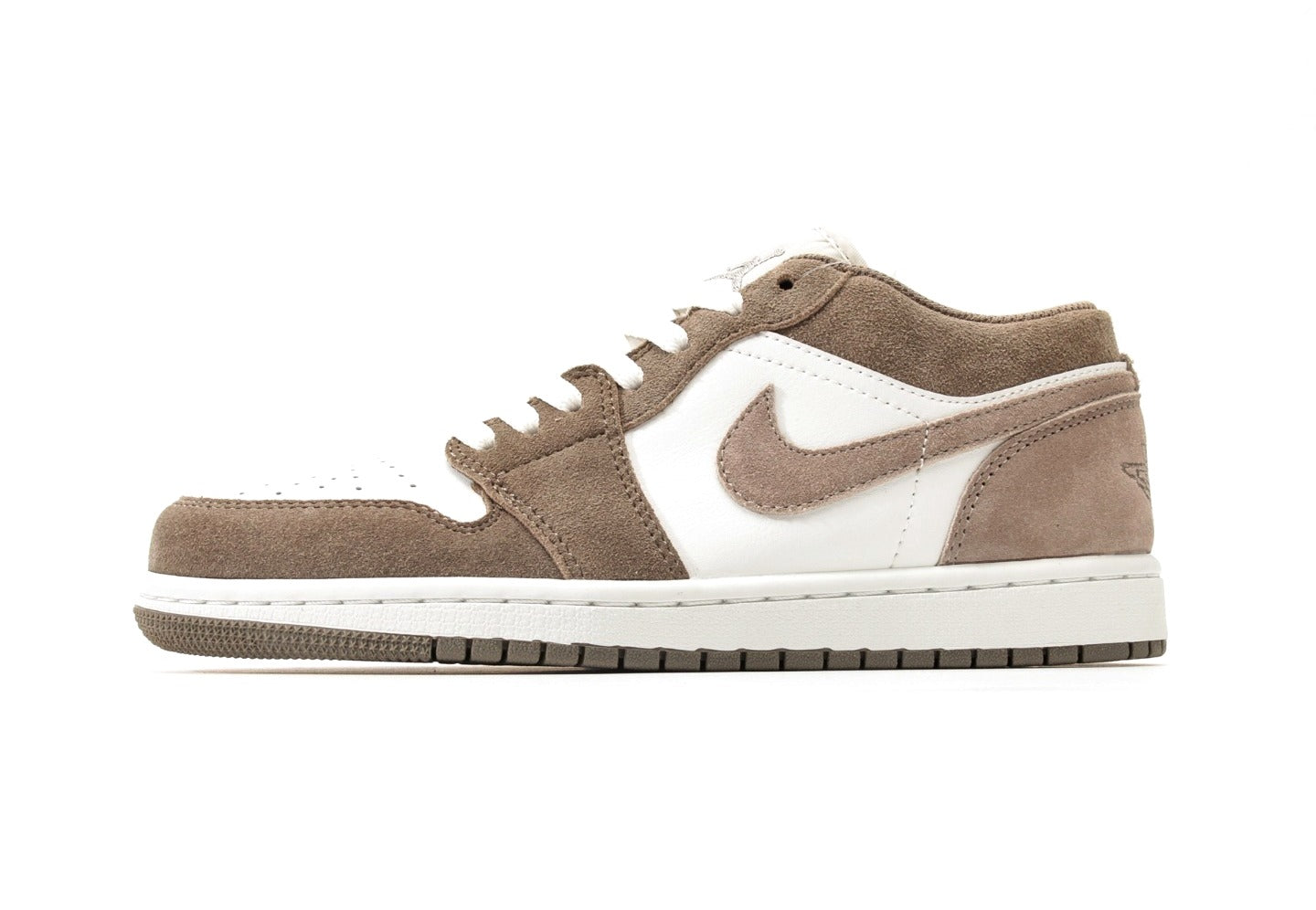 Air Jordan 1 Low Suede "Olive Grey"