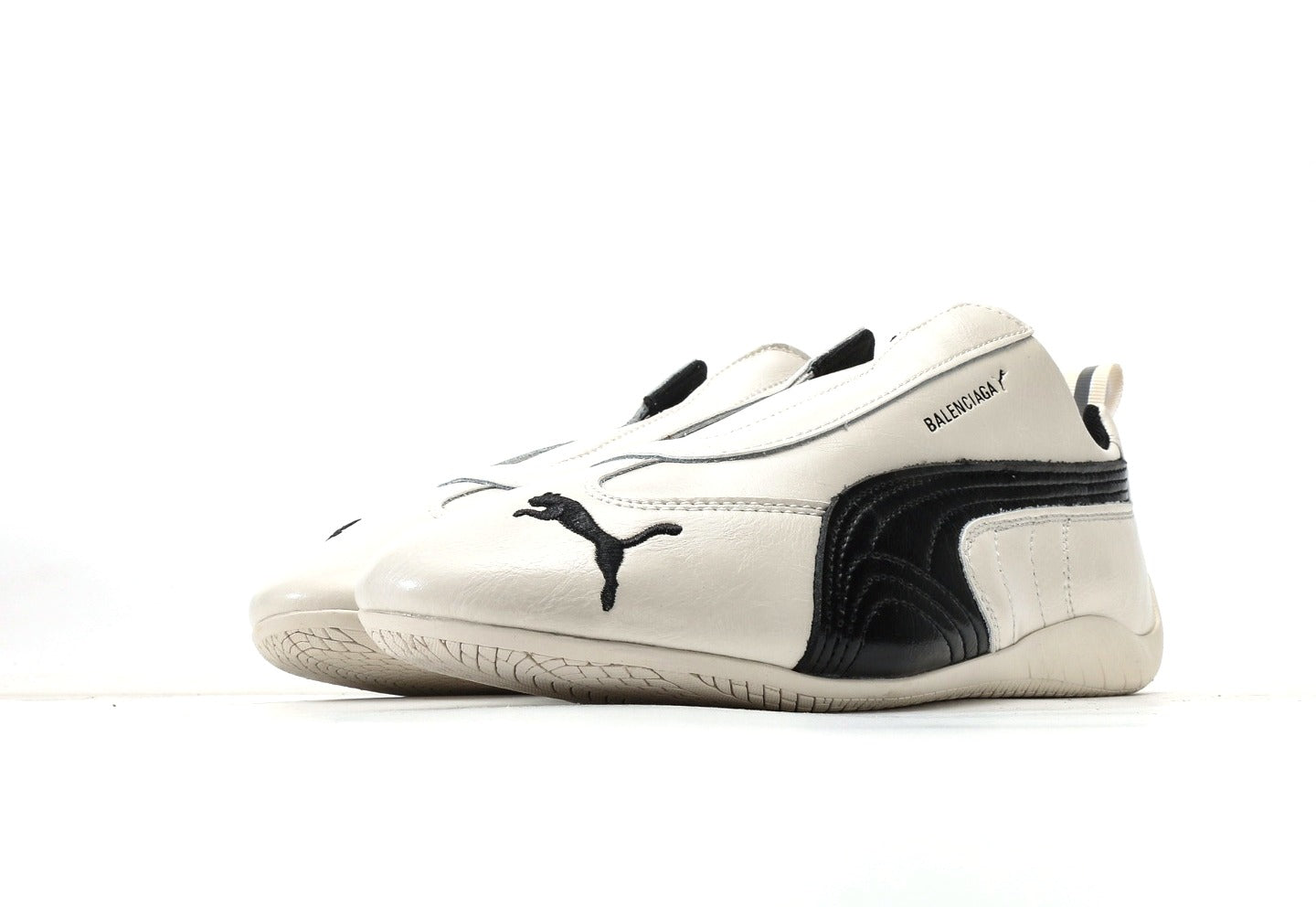 Balenciaga x Puma Speedcat Leather White Black