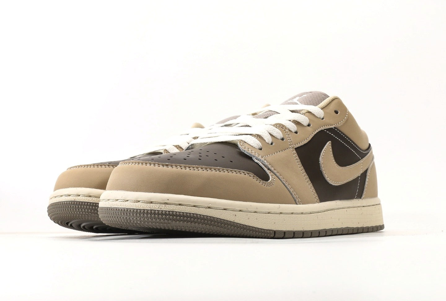 Air Jordan 1 Low "Enigma Stone/Pale Ivory"