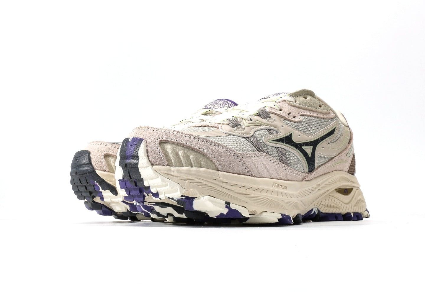 Mizuno RACER ADV "Off White Purple"