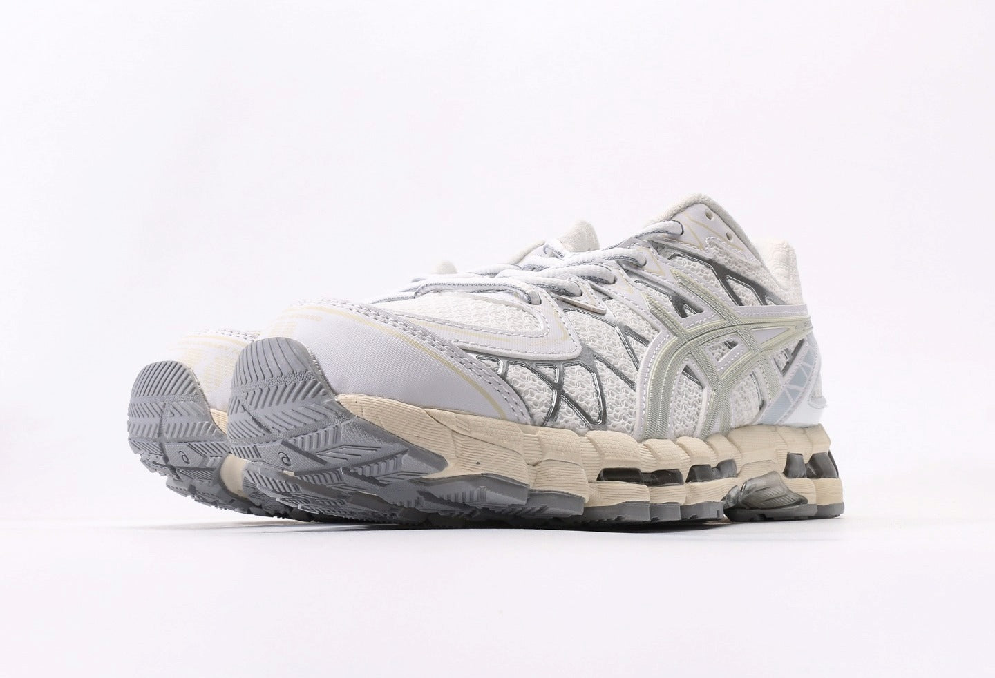 Asics Gel-Kayano 20 White Pure Silver