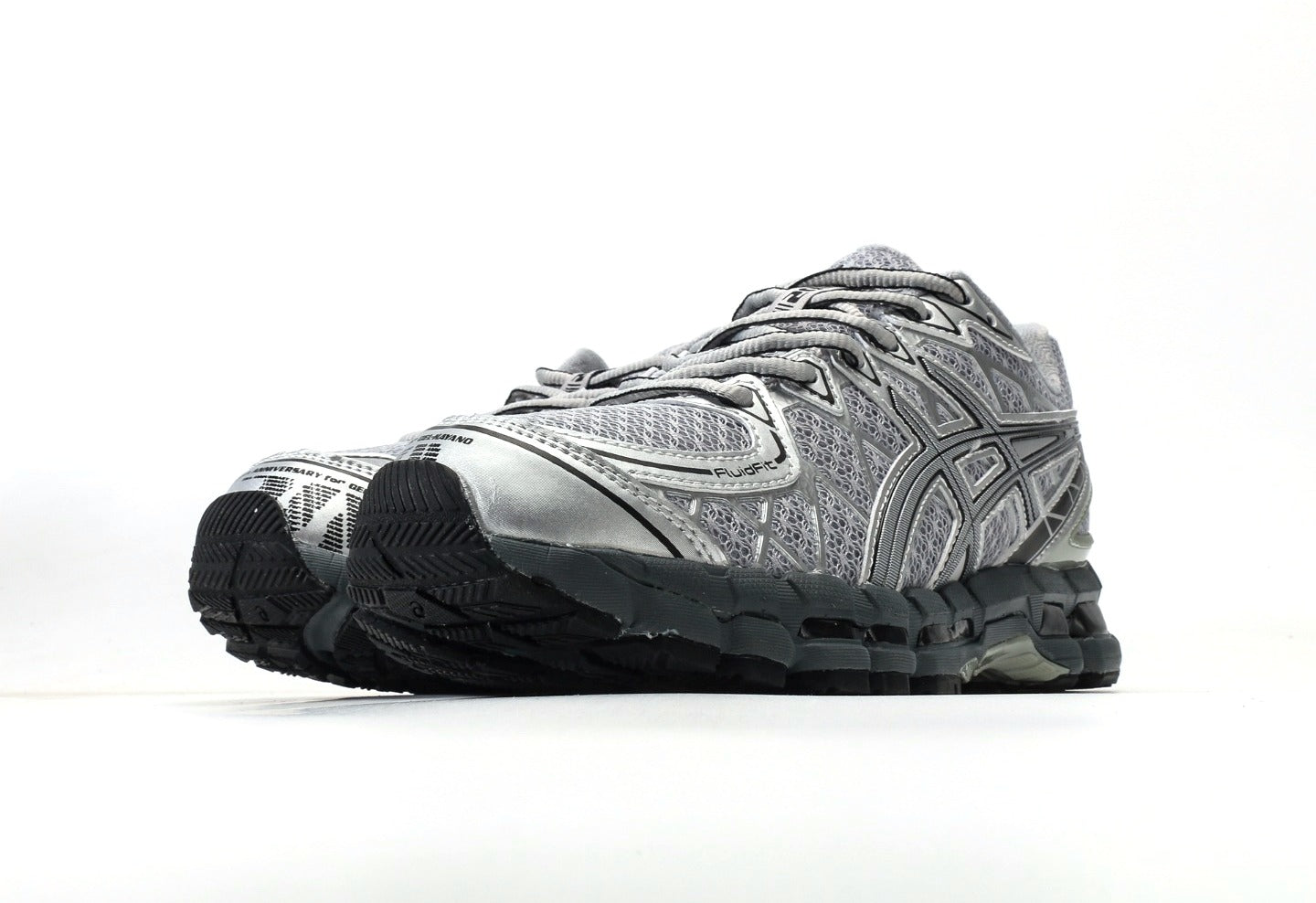 Gel Kayano 20 Gravel Pure Silver