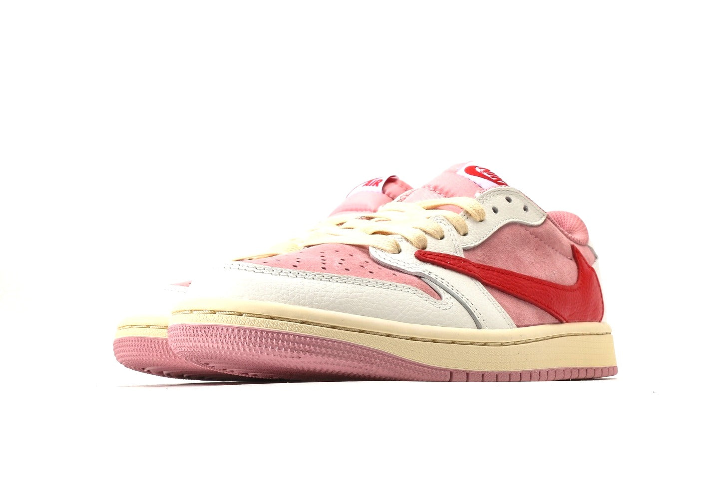 Travis Scott x Air Jordan 1 Low OG "Shy Pink"
